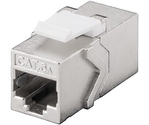 Nettverkskabel - Keystone module RJ45 coupler CAT 6A STP - 4040849908668