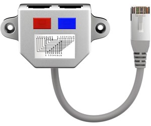 Nettverkskabel - Cable splitter (Y-adapter) - 4040849689116