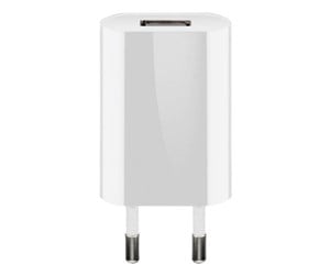 Mobil - Adaptere og ladere - Pro USB charger 1 A (5W) white - 44950