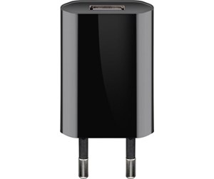 Mobil - Adaptere og ladere - Pro USB charger 1 A (5W) black - 4040849449499