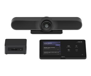 Videokonferanse - Logitech Small Microsoft Teams Rooms with Tap + MeetUp + Intel NUC - video conferencing kit - with Intel NUC Pro Kit NUC11TNKi5 - TAPMUPMSTINT