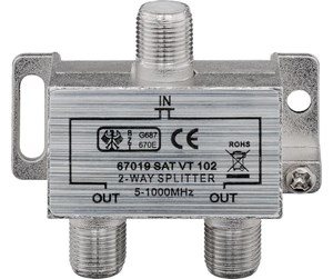 Antennekabler - Pro CATV-splitter 2-way - 4040849670190