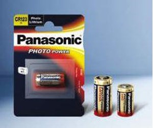 Batteri - Panasonic  Fotobatteri 3 Volt - CR-123AL/1BP