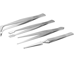 Verktøy - Nighthawk Tweezer set 4 pcs. - 4040849771019