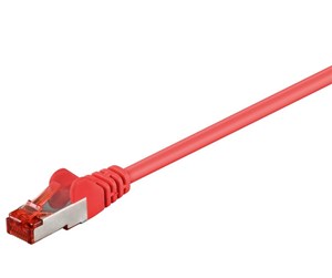 Nettverkskabel - CAT 6 patch cable S/FTP (PiMF) red - 4040849955075