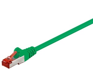 Nettverkskabel - CAT 6 patch cable S/FTP (PiMF) green - 4040849955044