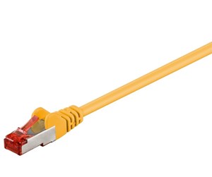 Nettverkskabel - CAT 6 patch cable S/FTP (PiMF) yellow - 4040849955037