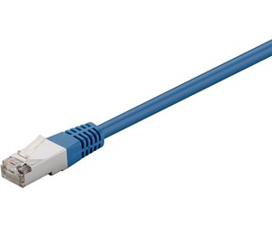 Nettverkskabel - CAT 5e patchcable F/UTP blue 5 m - 4040849730740