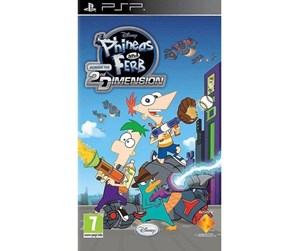 Spill - Phineas & Ferb: Across the Second Dimension - Sony PlayStation Portable - Action - 0711719247562