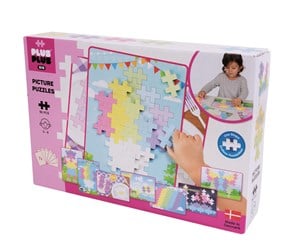 Byggesett - Plus-Plus BIG Picture Puzzel Pastel / 60 pcs - 3281