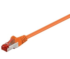 Nettverkskabel - CAT 6 patch cable S/FTP (PiMF) orange - 4040849955822