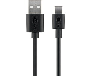 USB - Pro USB-A <-> USB-C - 0.5m - Svart - 4040849591181