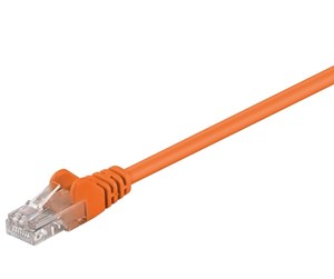 Nettverkskabel - CAT 5e patch cable U/UTP orange 7.5 m - 4040849952456