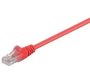 Nettverkskabel - CAT 5e patch cable U/UTP red 7.5 m - 4040849683893