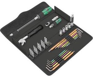 Håndverktøy - Wera Kraftform Kompakt F 1 Window Installation Set 35 Piece - 05134013001