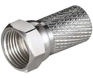 Tilbehør - Pro Twist-On F plug 7.0 mm - 4040849634666