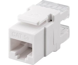 Nettverkskabel - Keystone module RJ45 CAT 5e UTP 100 MHz - 4040849957383