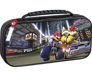 Spill - Tilbehør - Nintendo Switch Deluxe Travel Case - Mario Kart Bowser - Bag - Nintendo Switch - 0663293110889