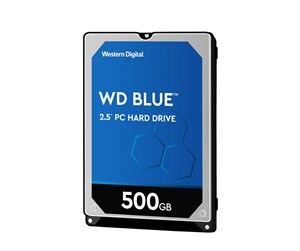 Harddisk - WD Blue - 500GB - Harddisk - WD5000LPZX - SATA-600 - 2.5" - WD5000LPZX