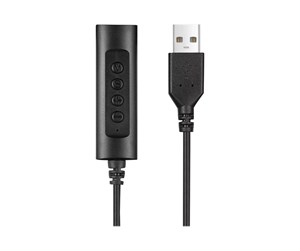 Skjermkabel - Sandberg USB-A to headphone jack adapter - 1.5 m - 134-17