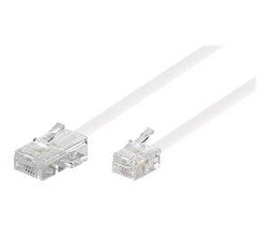 Nettverkskabel - Modular telephone cable - 93061