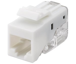 Nettverkskabel - Keystone module RJ45 CAT 5e UTP 100 MHz - 4040849957390