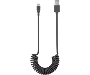 USB - Pro Micro USB charging and sync cable spiral cable - 4040849623349