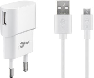 Mobil - Adaptere og ladere - Pro Micro USB charger set 1 A - 4040849452970