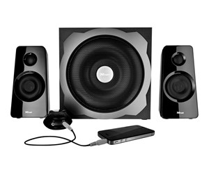 Høyttalere - PC - Trust Tytan 2.1 Subwoofer Speaker Set - 2.1 kanaler - 19019