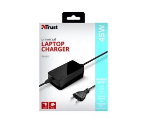  Bærbar PC - Lader - Trust Primo 45W Laptop Charger - 21904