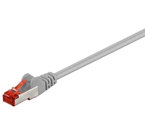 Nettverkskabel - CAT 6 patch cable S/FTP (PiMF) grey - 93651