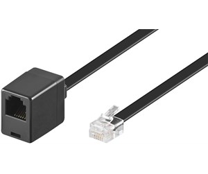 Nettverkskabel - Modular telephone extension cable - 4040849682612