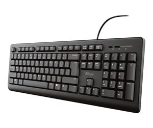 Tastatur - Trust TK-150 - Tastatur - Svart - 23980