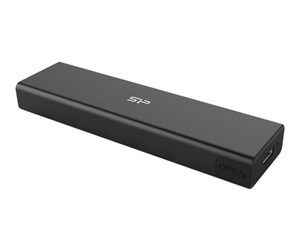 Harddisk - Tilbehør - Silicon Power PD60 - storage enclosure - M.2 NVMe Card - USB 3.2 (Gen 2) - SP000HSPSDPD60CK