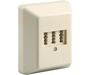 Tilbehør (fester, stikkontakter osv.) - Pro 3x TAE-NFN wall plate - 4040849502637