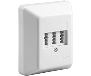 Tilbehør (fester, stikkontakter osv.) - Pro 3x TAE-NFN wall plate - 4040849435423