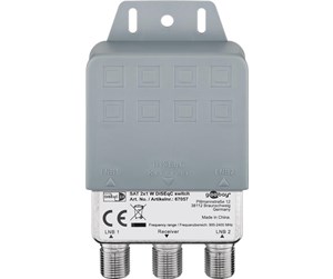 Antennekabler - Pro DiSEqC Switch 2x1 - 4040849670572