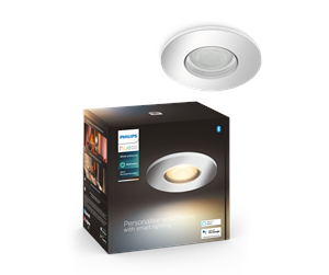 Smarthus - Philips Hue Adore Innfelt Baderomsspot - Krom - 929003807801