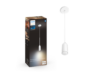 Smarthus - Philips Hue Devote Pendellampe - Hvit - 929003055701