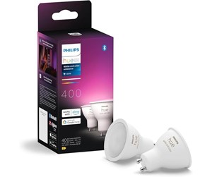 Smarthus - Philips Hue Color GU10 Spotlight - 2-pakning - 929003666502