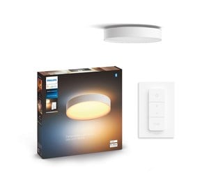 Smarthus - Philips Hue Enrave Medium Taklampe - Hvit - 915005996601