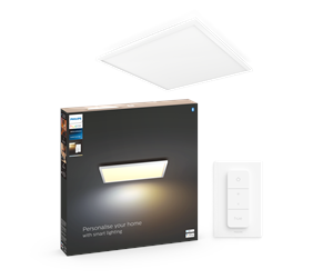 Smarthus - Philips Hue Aurelle Stor Kvadratisk Panelarmatur - Hvit - 929003099001