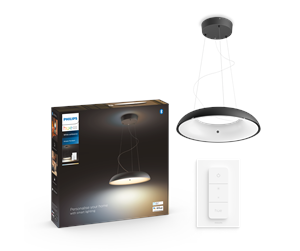 Smarthus - Philips Hue Amaze Pendellampe - Svart - 929003054901