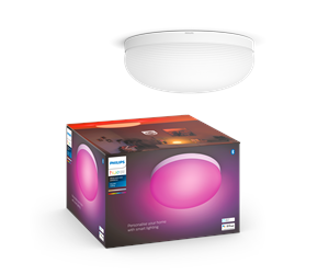 Smarthus - Philips Hue Flourish Taklampe - Hvit - 929003053501