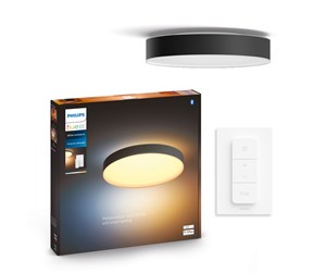 Smarthus - Philips Hue Enrave Extra Stor Taklampe - Svart - 915005997101