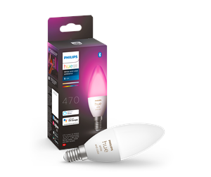 Smarthus - Philips Hue Color E14 B39 Candle Light - 1-pakning - 929002294204