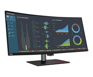 Skjerm - Lenovo ThinkVision P40w-20 5120x2160 75Hz USB 96W Hub LAN Thunderbolt 4 - 62C1GAT6EU