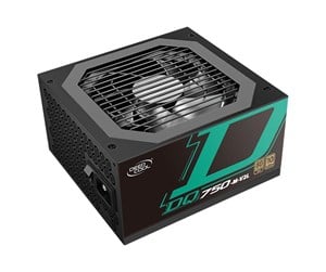 Strømforsyning (PSU) - DeepCool DQ DQ750-M-V2L Strømforsyning (PSU) - 750 Watt - 120 mm - ATX 2.31 - 80 Plus Gold sertifisert - DP-GD-DQ750-M-V2L