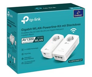 Homeplug / PowerLine - TP-Link Powerline  TL-WPA1300P Kit(DE) Homeplug / PowerLine - TL-WPA1300P KIT(DE)