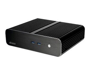 Kabinett - Akasa Euler - Kabinett - Ultra small form factor - Svart - A-ITX10-M1B